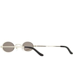 Roberi & Fraud - Metallic Silver Doris Sunglasses